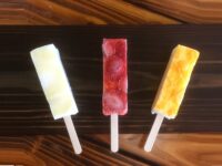 夏のお菓子のご案内 氷菓子 果実のくずバー